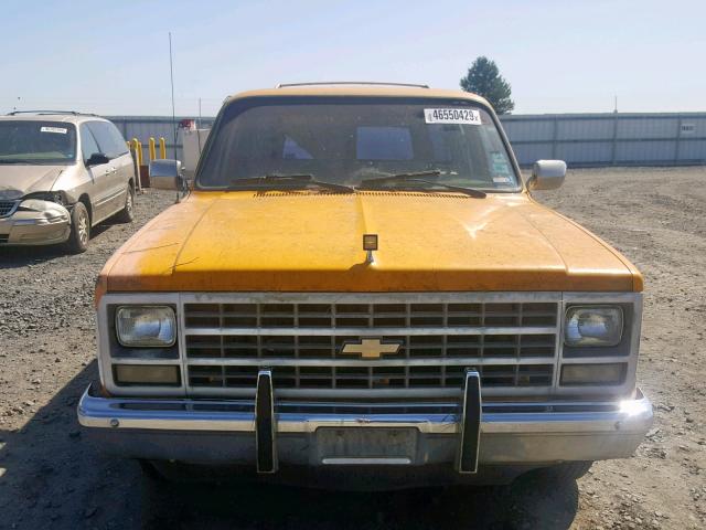 1GNER16K3MF127331 - 1991 CHEVROLET SUBURBAN R TWO TONE photo 9