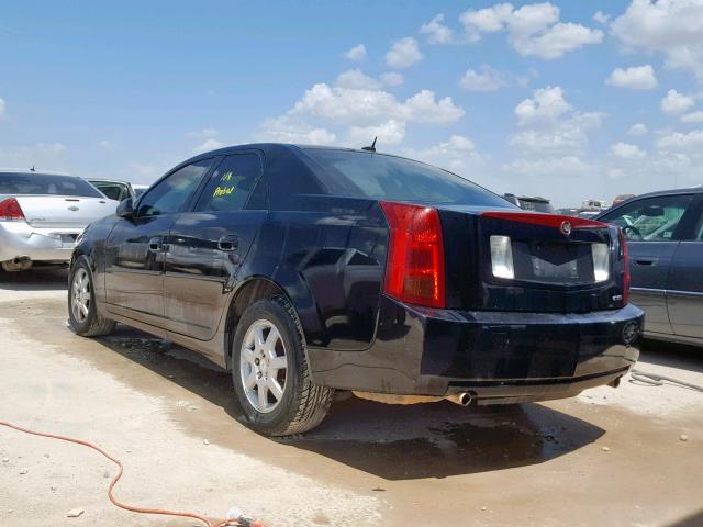 1G6DP567X50144289 - 2005 CADILLAC CTS HI FEA BLACK photo 3