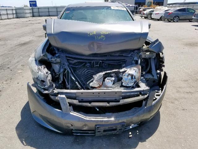 1HGCP26418A141987 - 2008 HONDA ACCORD LXP GRAY photo 9