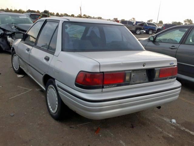 3FAPP13J8PR112338 - 1993 FORD ESCORT LX SILVER photo 3