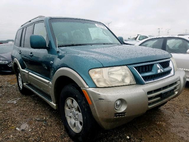 JA4NW51S53J050886 - 2003 MITSUBISHI MONTERO LI GREEN photo 1