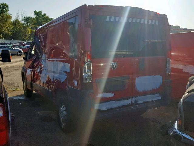 3C6TRVAG2FE515780 - 2015 RAM PROMASTER 红色 照片 3