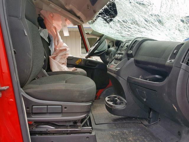 3C6TRVAG2FE515780 - 2015 RAM PROMASTER 红色 照片 5