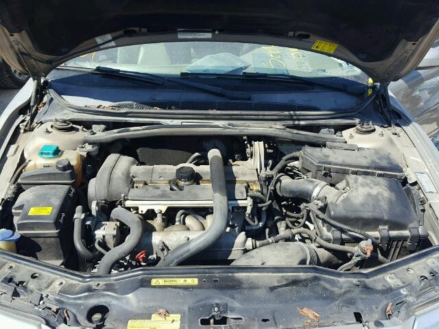 YV1TS592051404002 - 2005 VOLVO S80 2.5T GRAY photo 7