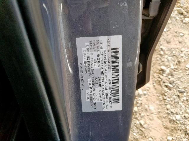 JM3ER29L590236460 - 2009 MAZDA CX-7 GRAY photo 10