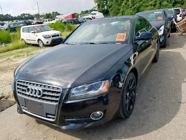 WAUVFAFR4CA006802 - 2012 AUDI A5 PRESTIG BLACK photo 2