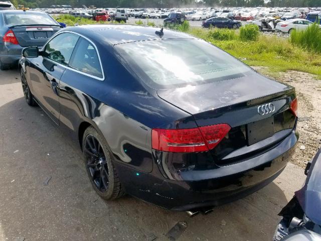 WAUVFAFR4CA006802 - 2012 AUDI A5 PRESTIG BLACK photo 3