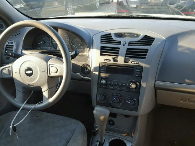 1G1ZT54835F123820 - 2005 CHEVROLET MALIBU LS 白色 照片 9