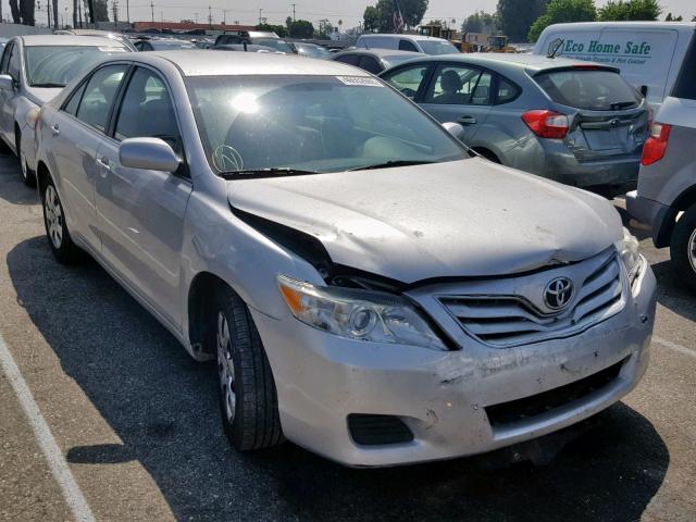 4T4BF3EK2BR110175 - 2011 TOYOTA CAMRY BASE SILVER photo 1