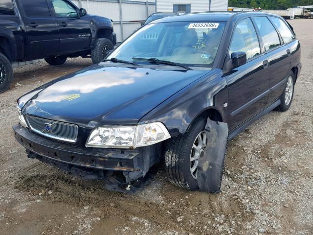 YV1VW29511F747260 - 2001 VOLVO V40 1.9T BLACK photo 2