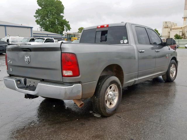 3D7TP2CL1AG125294 - 2010 DODGE RAM 2500 GRAY photo 4