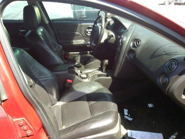 2G2WP552971163536 - 2007 PONTIAC GRAND PRIX RED photo 5