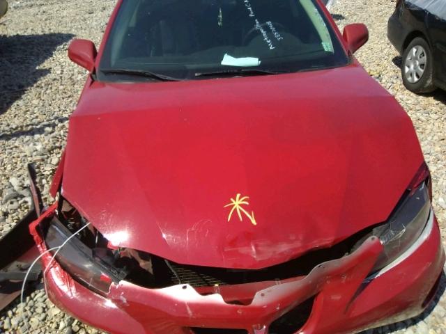 2G2WP552971163536 - 2007 PONTIAC GRAND PRIX RED photo 7