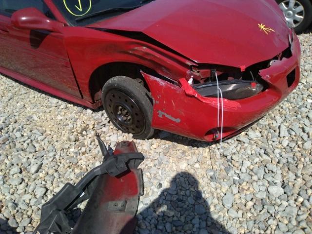 2G2WP552971163536 - 2007 PONTIAC GRAND PRIX RED photo 9