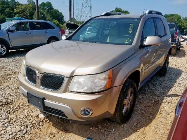 2CKDL63F776112283 - 2007 PONTIAC TORRENT TAN photo 2