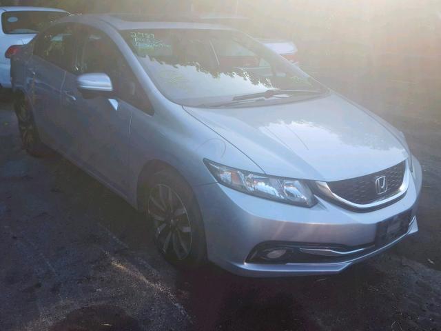 19XFB2F92FE212789 - 2015 HONDA CIVIC EXL 银色 照片 1