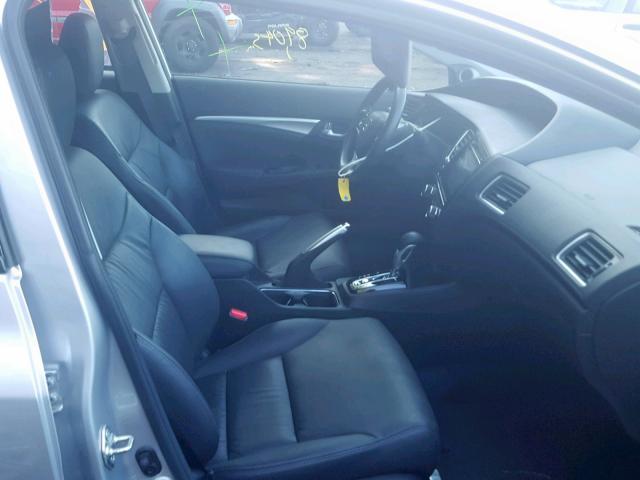 19XFB2F92FE212789 - 2015 HONDA CIVIC EXL 银色 照片 5