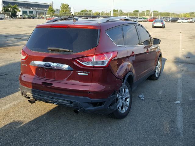 1FMCU0J97EUA91567 - 2014 FORD ESCAPE TIT RED photo 4