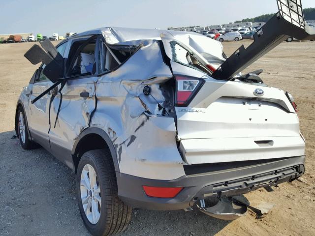 1FMCU0F78JUA27748 - 2018 FORD ESCAPE S SILVER photo 3