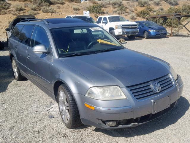 WVWCD63B15E028160 - 2005 VOLKSWAGEN PASSAT GLS GRAY photo 1