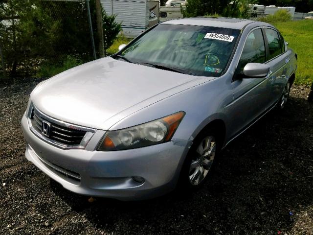 1HGCP36849A043403 - 2009 HONDA ACCORD EXL SILVER photo 2