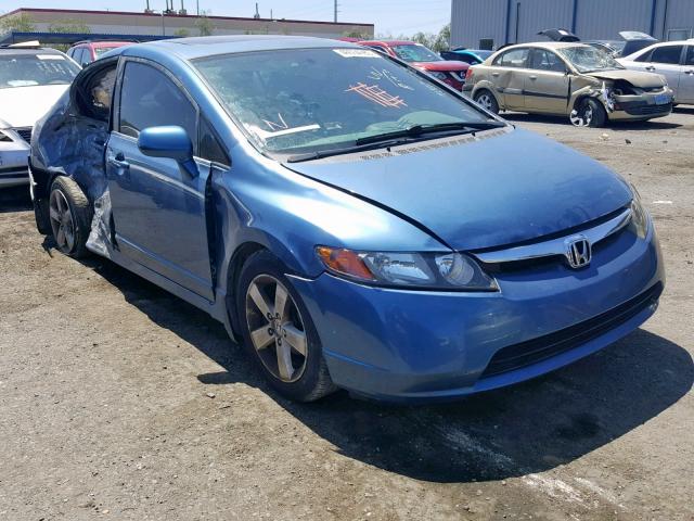 1HGFA16998L075214 - 2008 HONDA CIVIC EXL 蓝色 照片 1