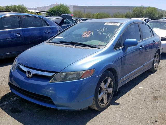 1HGFA16998L075214 - 2008 HONDA CIVIC EXL 蓝色 照片 2