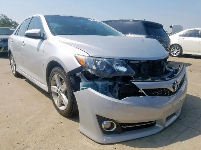 4T1BF1FK3CU505738 - 2012 TOYOTA CAMRY BASE SILVER photo 1