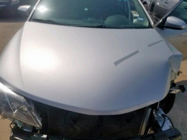 4T1BF1FK3CU505738 - 2012 TOYOTA CAMRY BASE SILVER photo 7