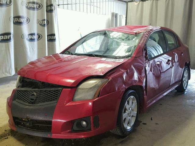 3N1AB6APXAL709037 - 2010 NISSAN SENTRA 2.0 RED photo 2