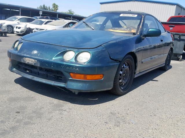 JH4DC4462XS015496 - 1999 ACURA INTEGRA GS GREEN photo 2