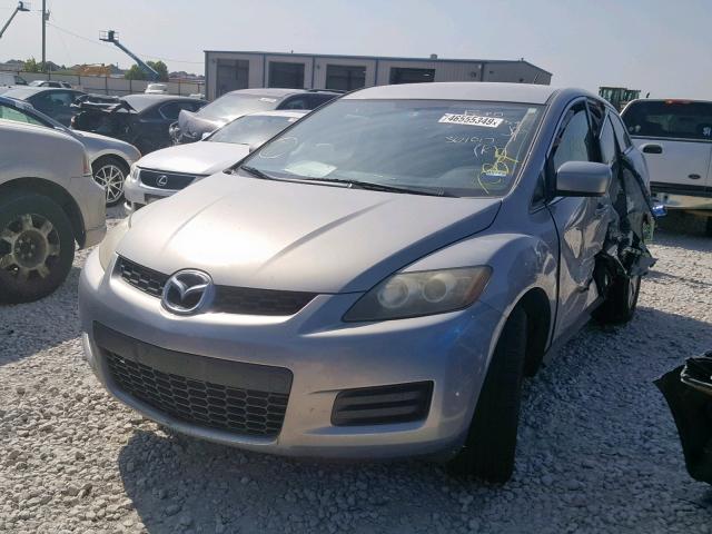 JM3ER29L190216805 - 2009 MAZDA CX-7 GRAY photo 2