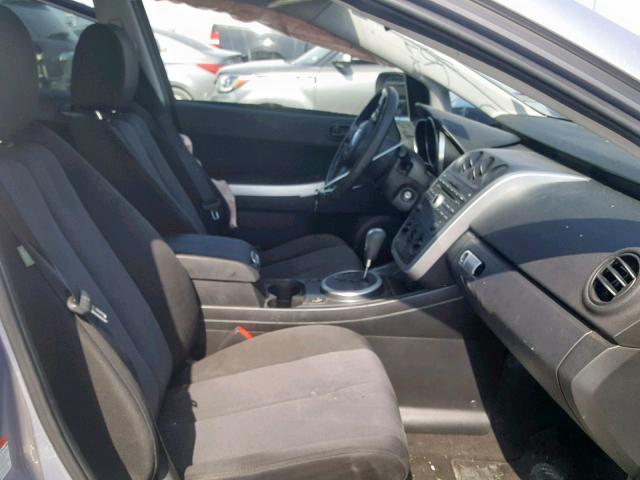 JM3ER29L190216805 - 2009 MAZDA CX-7 GRAY photo 5