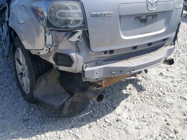 JM3ER29L190216805 - 2009 MAZDA CX-7 GRAY photo 9