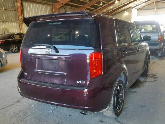 JTLZE4FE2A1098709 - 2010 TOYOTA SCION XB 紫色 照片 4