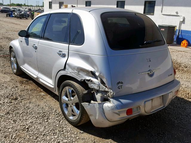 3C8FY78G83T526685 - 2003 CHRYSLER PT CRUISER SILVER photo 3