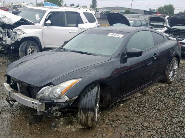 JN1CV6EK0CM422247 - 2012 INFINITI G37 BASE BLACK photo 2