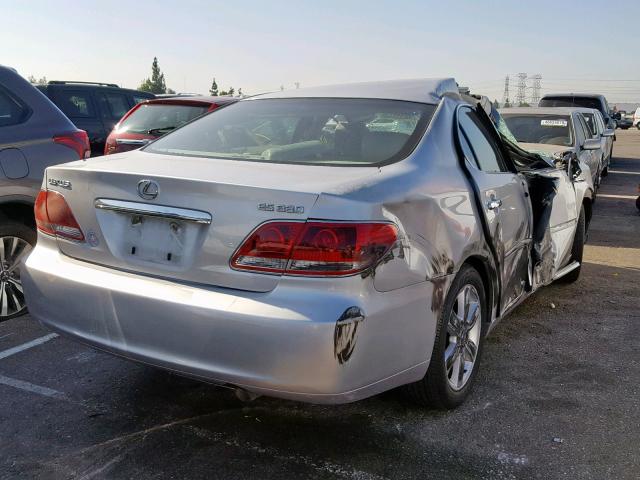 JTHBA30GX55073048 - 2005 LEXUS ES 330 SILVER photo 4