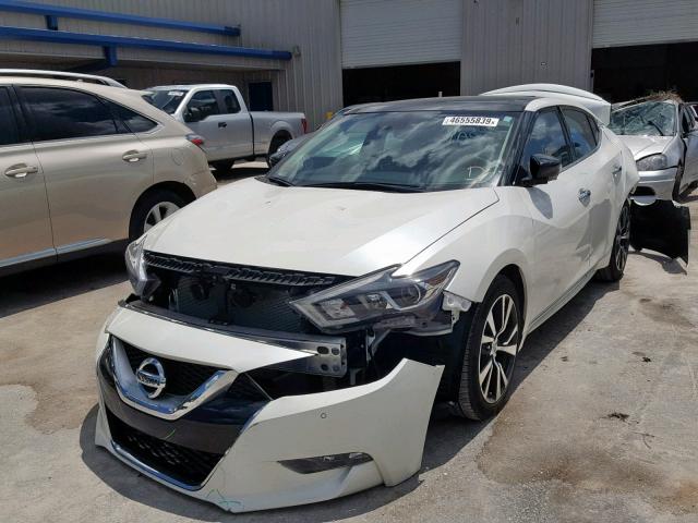 1N4AA6AP8HC423893 - 2017 NISSAN MAXIMA 3.5 WHITE photo 2