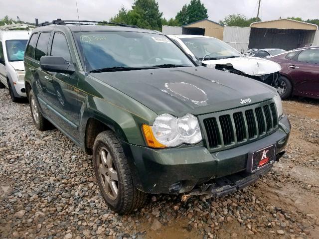 1J8GR48KX9C509308 - 2009 JEEP GRAND CHER GREEN photo 1