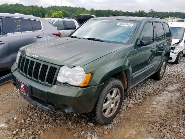 1J8GR48KX9C509308 - 2009 JEEP GRAND CHER GREEN photo 2