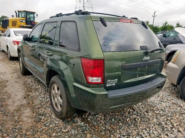 1J8GR48KX9C509308 - 2009 JEEP GRAND CHER GREEN photo 3