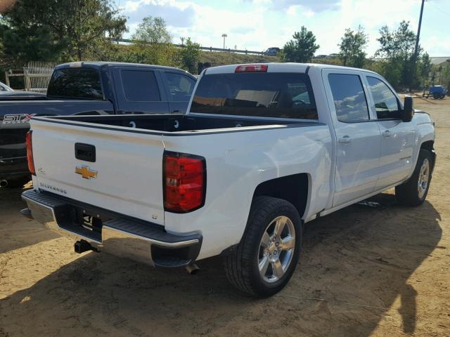 3GCUCREC6HG200209 - 2017 CHEVROLET SILVERADO WHITE photo 4