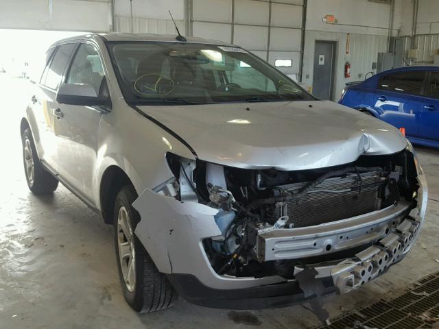 2FMDK4JC5CBA26281 - 2012 FORD EDGE SEL SILVER photo 1