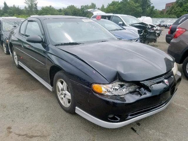 2G1WX12K039126615 - 2003 CHEVROLET MONTE CARL BLACK photo 1