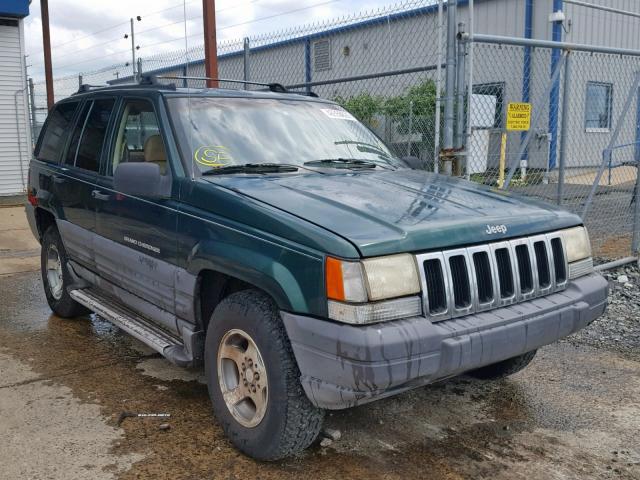 1J4GZ58S0TC181217 - 1996 JEEP GRAND CHER GREEN photo 1