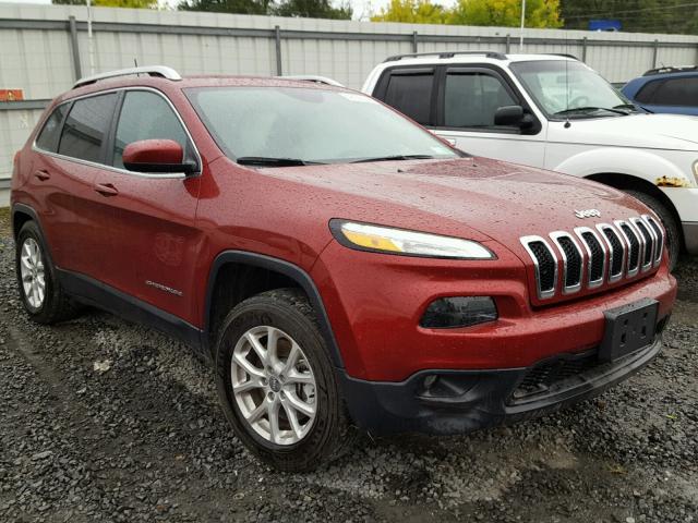 1C4PJMCS1HW532012 - 2017 JEEP CHEROKEE L RED photo 1