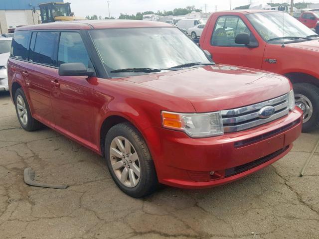 2FMDK51C29BA15446 - 2009 FORD FLEX SE RED photo 1