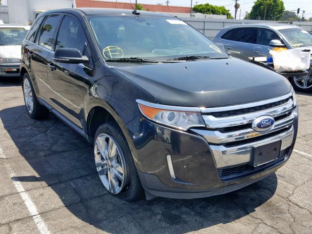 2FMDK3KC9EBB21728 - 2014 FORD EDGE LIMIT BLACK photo 1