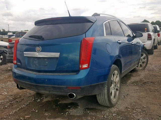 3GYFNBEY0AS537574 - 2010 CADILLAC SRX PERFOR TEAL photo 4